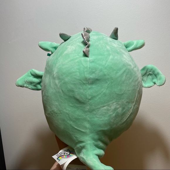TRADED 8" Drew the dragon Squishmallow - Picture 2 of 2